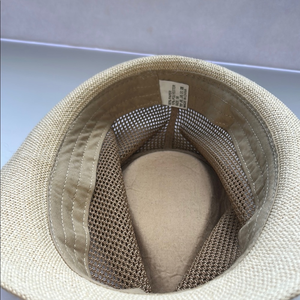 Stylish Tan and Brown Fedora - Picture 7 of 9